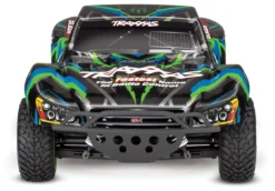 Traxxas Slash 4X4 1/10 RTR 4WD Brushed Short Course Truck (green) -Toy Model Store traxxas tra68054 4 grn 04