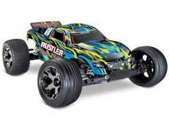 Traxxas Rustler VXL 1/10 2WD RTR Stadium Truck, Yellow
