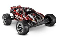 Traxxas Rustler VXL 1/10 2WD Magnum 272R Stadium Truck, Red