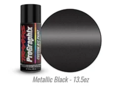 Traxxas ProGraphix Body Paint, 13.5oz, Metallic Black