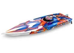 Traxxas Spartan 1/10 Brushless 36" Race Boat, Orange