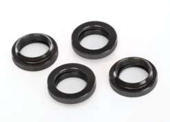 Traxxas GTX Spring Retainers, Black (4)