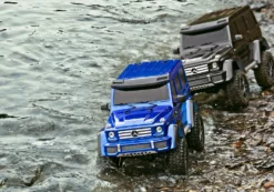 Traxxas TRX-4 Mercedes G 500 RTR 1/10 4WD RTR Crawler, Blue 16 Traxxas TRX-4 Mercedes G 500 RTR 1/10 4WD RTR Crawler, Blue -Toy Model Store traxxas tra tra82096 4 bluu 07