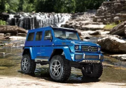 Traxxas TRX-4 Mercedes G 500 RTR 1/10 4WD RTR Crawler, Blue 17 Traxxas TRX-4 Mercedes G 500 RTR 1/10 4WD RTR Crawler, Blue -Toy Model Store traxxas tra tra82096 4 bluu 08