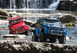 Traxxas TRX-4 Mercedes G 500 RTR 1/10 4WD RTR Crawler, Blue 19 Traxxas TRX-4 Mercedes G 500 RTR 1/10 4WD RTR Crawler, Blue -Toy Model Store traxxas tra tra82096 4 bluu 10
