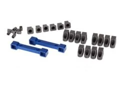 Traxxas Mounts, Suspension Arms, Aluminum (blue-anodized) (front & Rear)