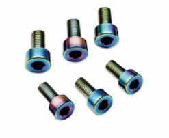 Trinity Oil Slick Titanium Screw Kit, (X-factor Motors) (6)