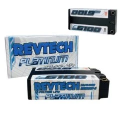 Trinity Revtech 6100mAh 7.6v Lipo-Hi-Voltage Battery Shorty Pack With 5mm Bullet Connectors