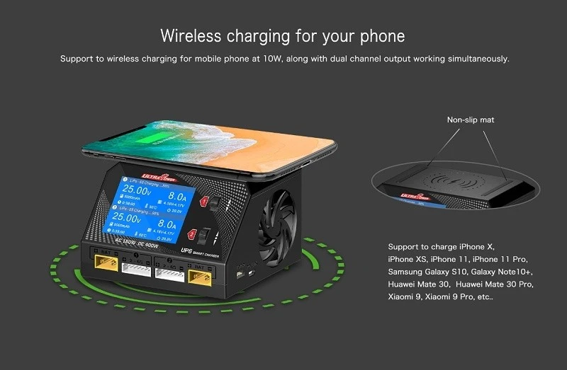 Ultra Power UP6 160W/400W Dual Port Multi Chemistry AC/DC Charger 4 Ultra Power UP6 160W/400W Dual Port Multi Chemistry AC/DC Charger - Image 4