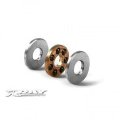 Xray Ceramic Axial Thrust Bearing, F3-8 3x8x3.5mm (Xray T1/2/3, XII/10)